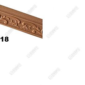 1pc 3d Blumenmuster XPE Sockelleiste, Wandaufkleber