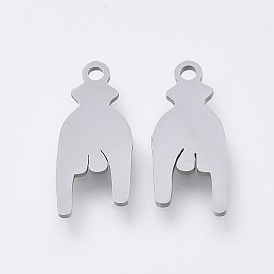 201 Stainless Steel Pendants, Laser Cut Pendants