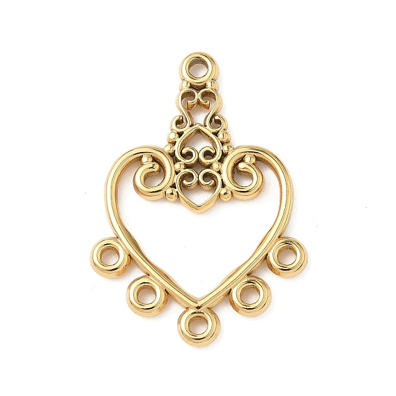 304 нержавеющей стали ссылки люстра компонент, сердце