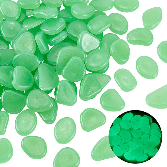 1 набор смоляных люминесцентных камней, светящихся в темноте, наполнители для ваз, самородки