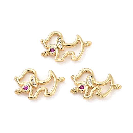 Покрытие стойки латунь проложить кубический цирконий звенья для щенков и собак соединительные подвески, долговечный, без свинца и без кадмия