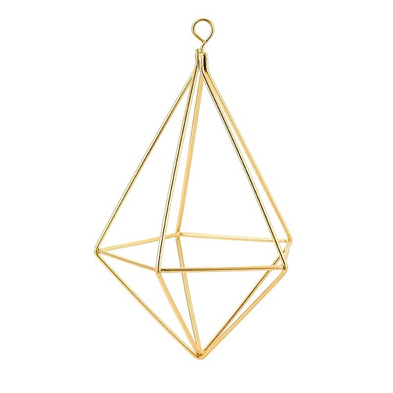 Iron Plant Hangers, Plant Hanger Stand, Rhombus