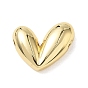 Латунные подвески, сердце прелести, стойки покрытие, долговечный, без кадмия и без свинца