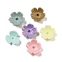 Непрозрачные шапочки акриловых бусин, 3/5 лепестки цветка