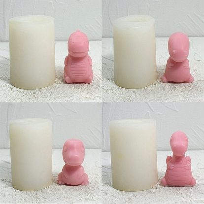 3D Dinosaur DIY Silicone Candle Molds, Aromatherapy Candle Moulds, Scented Candle Making Molds