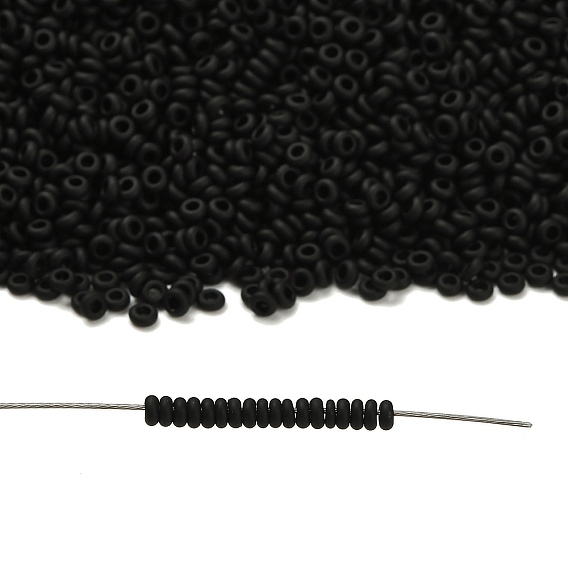 Полукруглые бусины toho, японский бисер