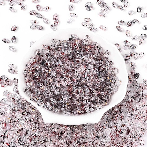 Прозрачные стеклянные бусины для выпечки, рис