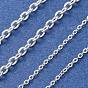 304 Stainless Steel Cable Chains, Soldered, with Spool