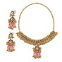 Bohemian Ethnic Tassel Jewelry Set for Women with Long Necklace and Earrings