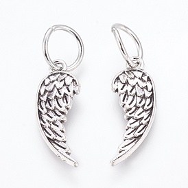 Tibetan Style Alloy Pendants, Wing