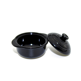 Mini marmite en alliage, pour les accessoires de maison de poupée faisant semblant de décorations d'accessoires