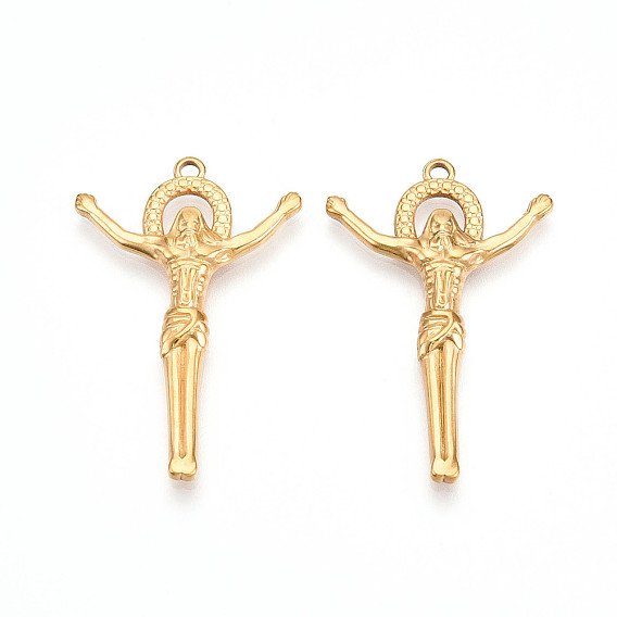 304 подвески из нержавеющей стали, ионное покрытие (ip), чары Иисуса, религия