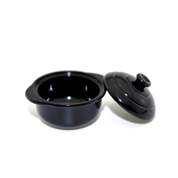 Mini marmite en alliage, pour les accessoires de maison de poupée faisant semblant de décorations d'accessoires