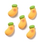 Opaque Resin Cabochons, Banana