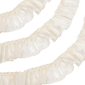 2m шелковая плиссированная кружевная отделочная лента, аксессуары