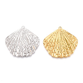 304 подвески из нержавеющей стали, ионное покрытие (ip), шарм в форме ракушки