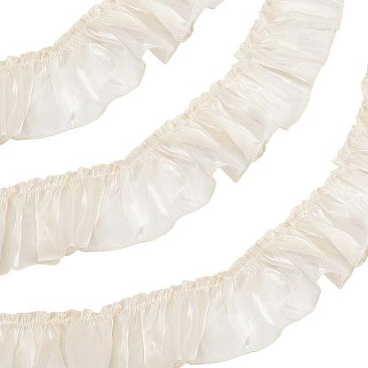 2m шелковая плиссированная кружевная отделочная лента, аксессуары