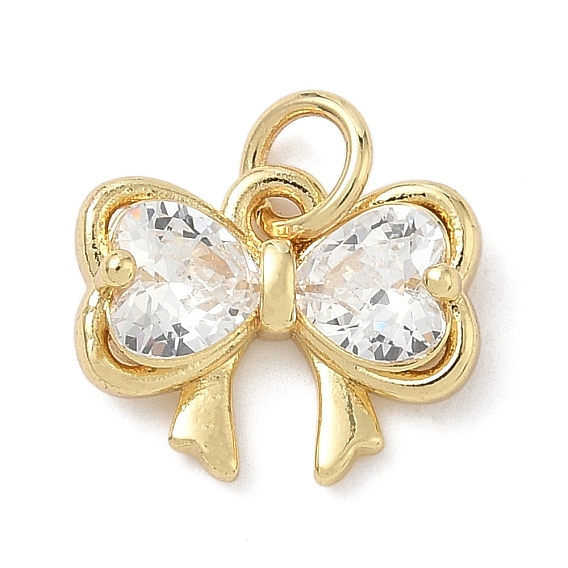 Латунь прелести циркония кубической, бантом, с целью перехода в кольце, долговечный, без кадмия и без свинца