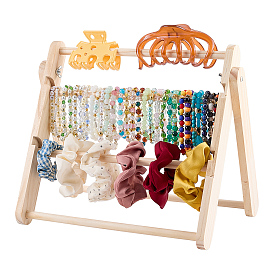 Wooden Bracelet Organizer Display Riser Stands