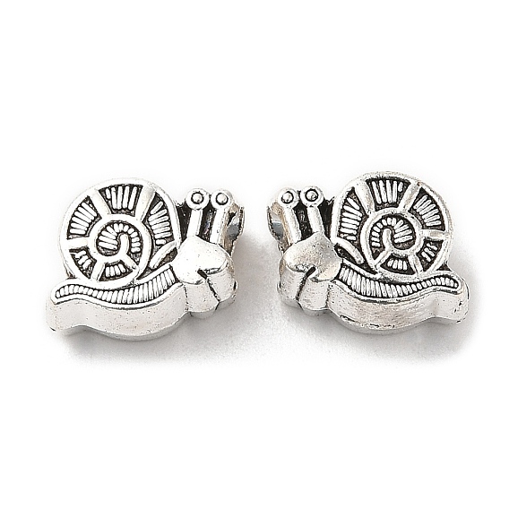 Европейские сплавочные бусины тибетского стиля , бусины с большим отверстием, улитка