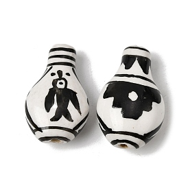 Фарфоровые бусины ручной работы, пастельный фарфор