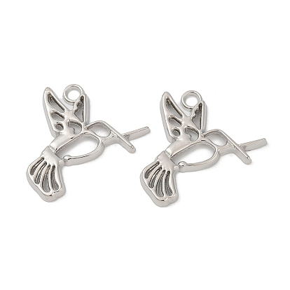 Подвески из сплава , без кадмия и без свинца, птица