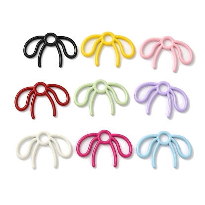 Сплав с окрашенными подвесками, без свинца, без никеля и без кадмия, бантом