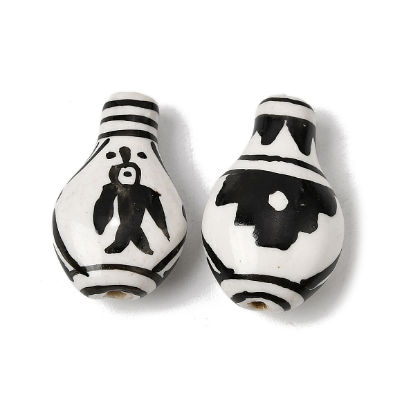 Фарфоровые бусины ручной работы, пастельный фарфор