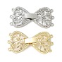 Латунные микро проложить кубического циркония раз за застежками, без кадмия, без никеля и без свинца, бантом