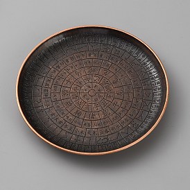 Круглая подставка для благовоний из сплава, домашний офис чайхана дзен буддийские принадлежности