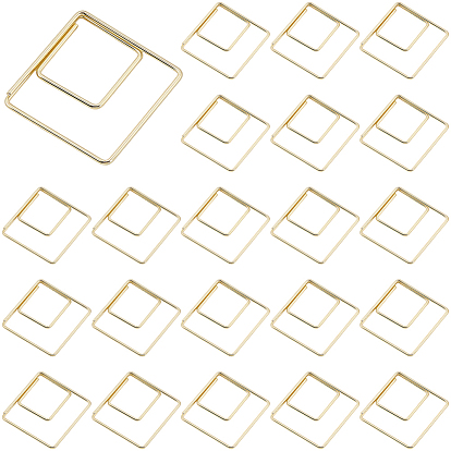 60шт. железные скрепки, для организации офисных школьных документов, золотые