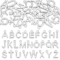 52Pcs 2 Sets 304 Stainless Steel Charms, Letter A~Z