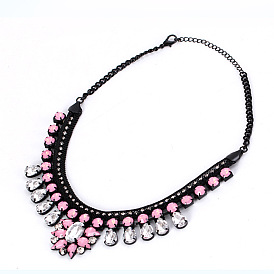 Fashionable Resin Sunflower Long Sweater Chain Necklace N020