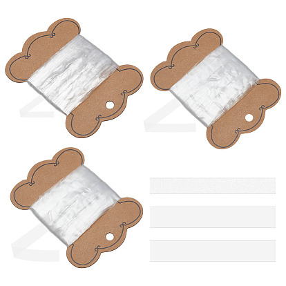 30м 3 стили плоская эластичная лента из ТПУ (термопластичного полиуретана), матовая лента