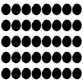 40 акриловые плоские круглые подставки для фигурок