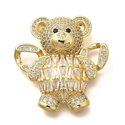 Покрытие стойки латунь микропаве прозрачные подвески из кубического циркония, нести прелести, долговечный, без свинца и без кадмия