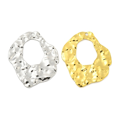 Ионное покрытие (ip) 304 подвески из нержавеющей стали, , неправильный овал