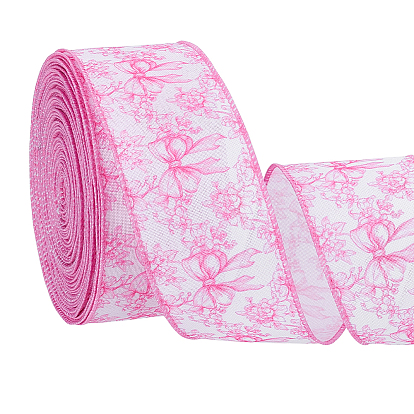 Бантик из полиэстеровой ленты, для аксессуаров для одежды, украшение подарка