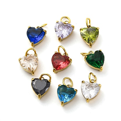 304 из нержавеющей стали горный хрусталь подвески, с целью перехода в кольце, ионное покрытие (ip), шарма сердца