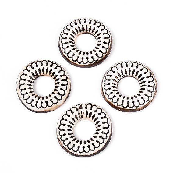 Фарфора ручной работы подвески, кольцо, фантазии античного стекла фарфора