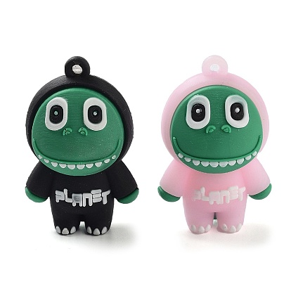 Пластиковые большие подвески из пвх, динозавр