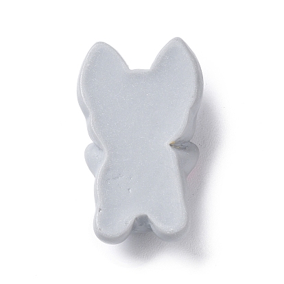 Opaque Resin Cabochons, Dog