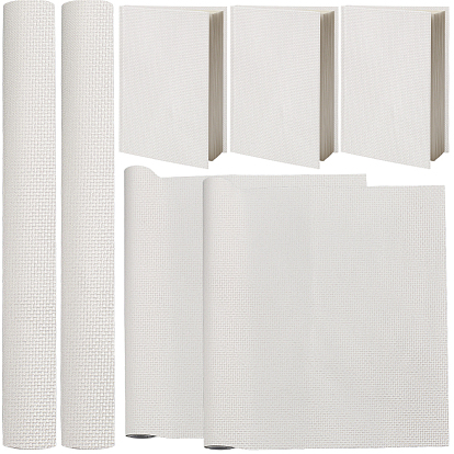 Имитация льняной ткани своими руками, с бумажной спиной, для переплета книг, изготовление бархатной шкатулки