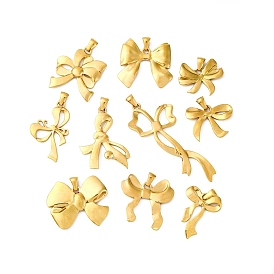 201 подвески из нержавеющей стали, очарование бантом