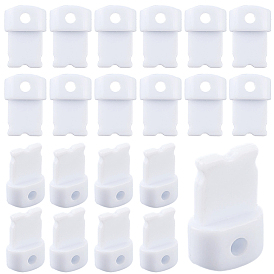 50шт. ПВХ пластиковые мобильные пылезащитные заглушки, прямоугольные