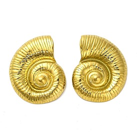 304 серьги-гвоздики из нержавеющей стали для женщин, слева и справа