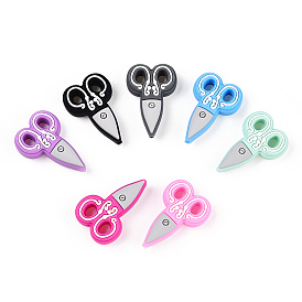 Scissor Shape Silicone Beads