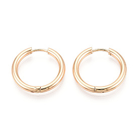 Серьги из 304 нержавеющей стали, ионное покрытие (ip)