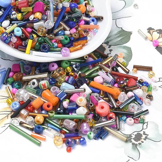 Glass Seed Beads, Mixed Style, Mixed Shapes