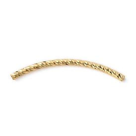 Laiton courbes perles tubulaires, 